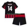 Camiseta AC Milan Luca Modrić 14 Niño Primera Equipación 2025/2026